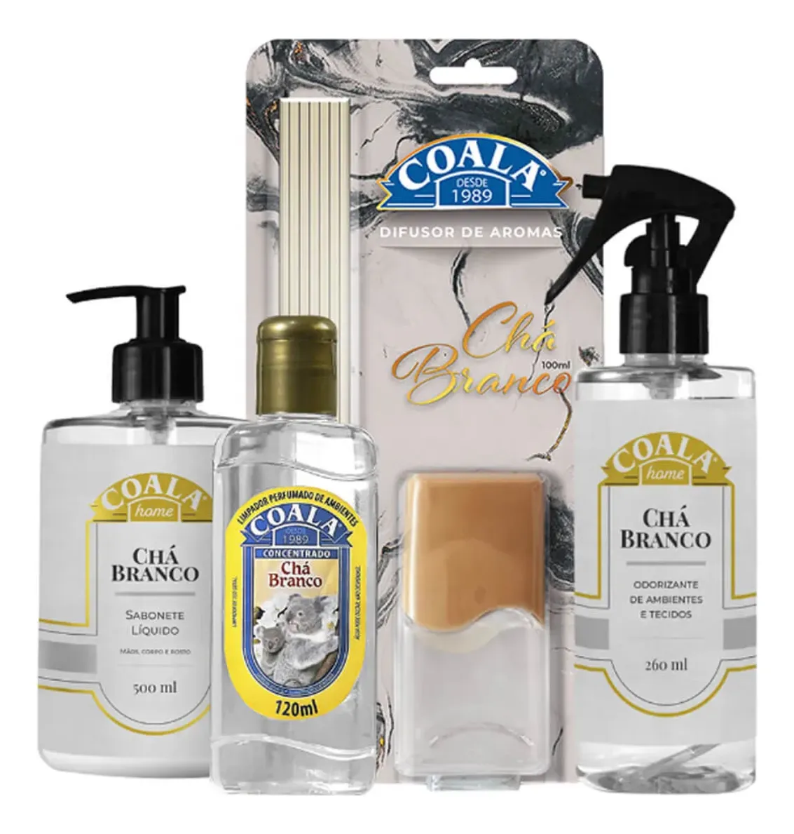 Kit Coala Chá Branco